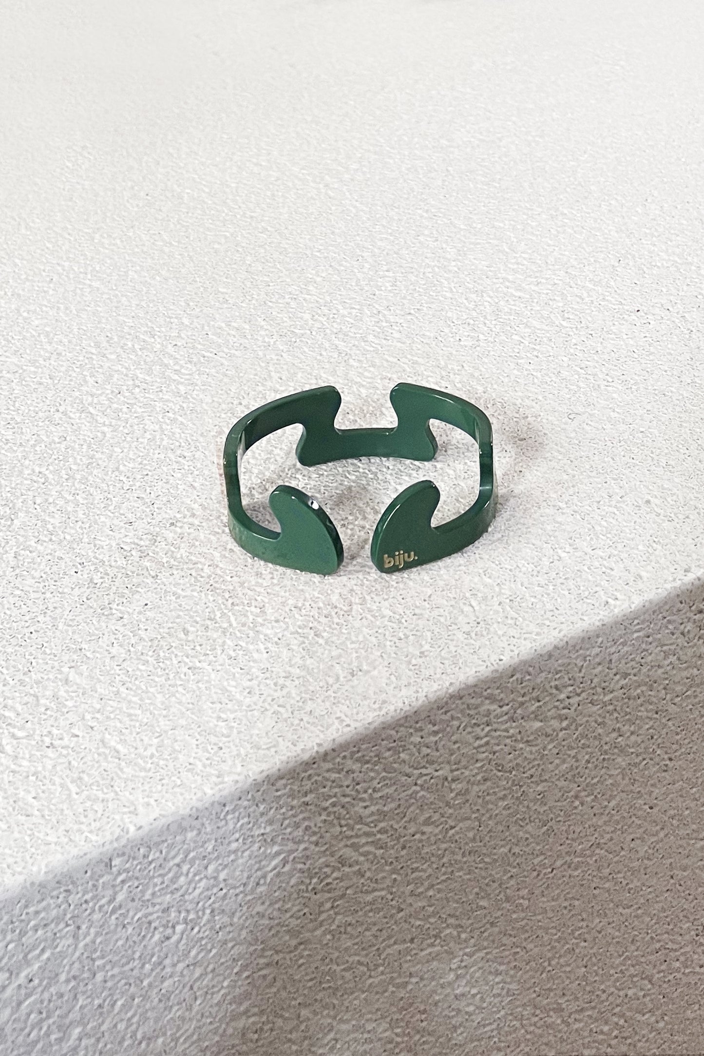 Bracelet vert forêt