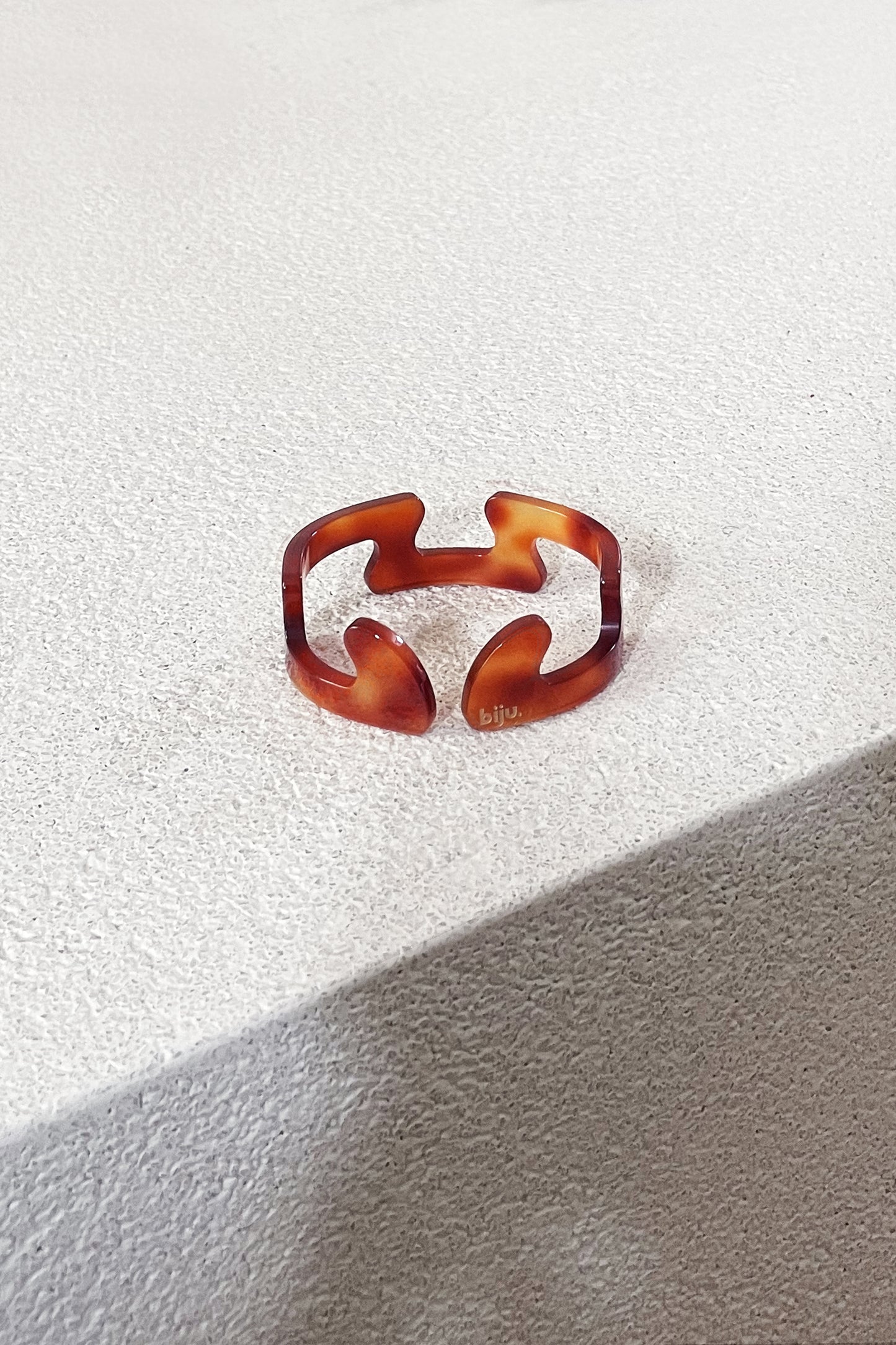 Bracelet écaille caramel