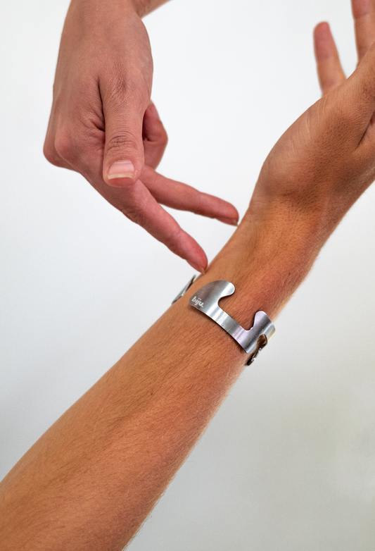 Bracelet acier brossé