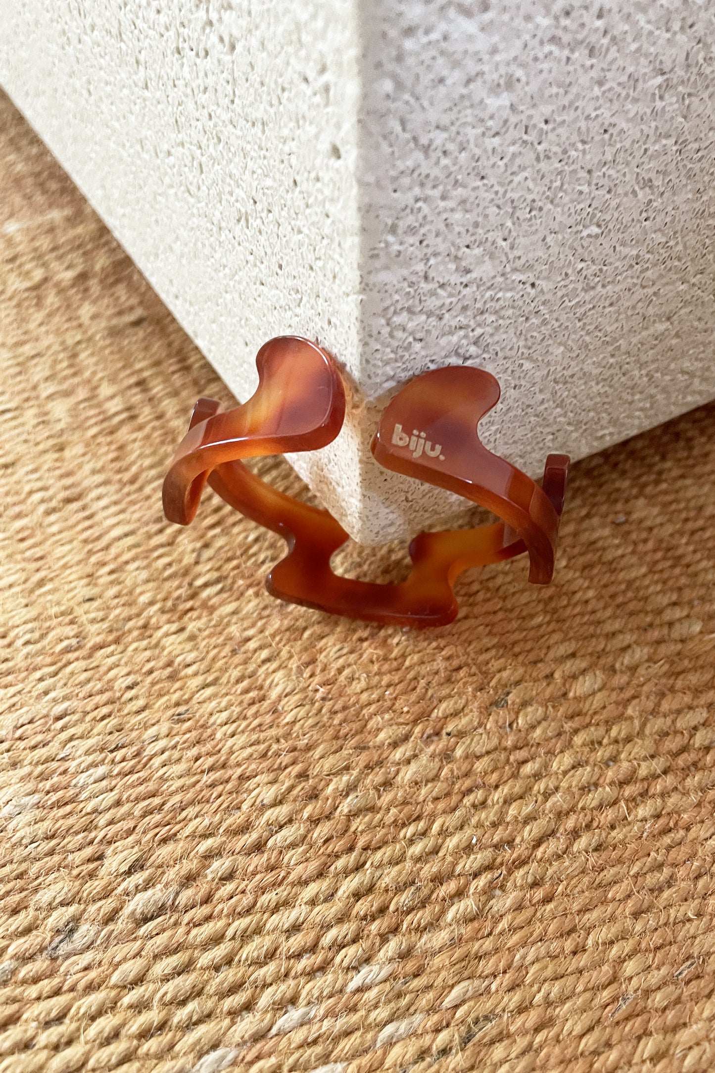 Bracelet écaille caramel