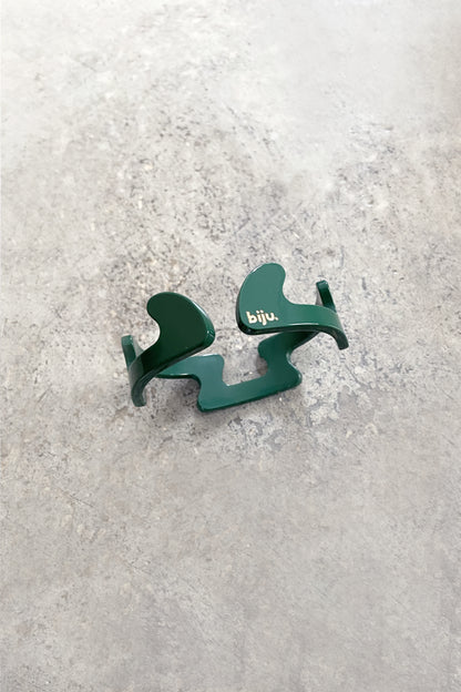 Bracelet vert forêt