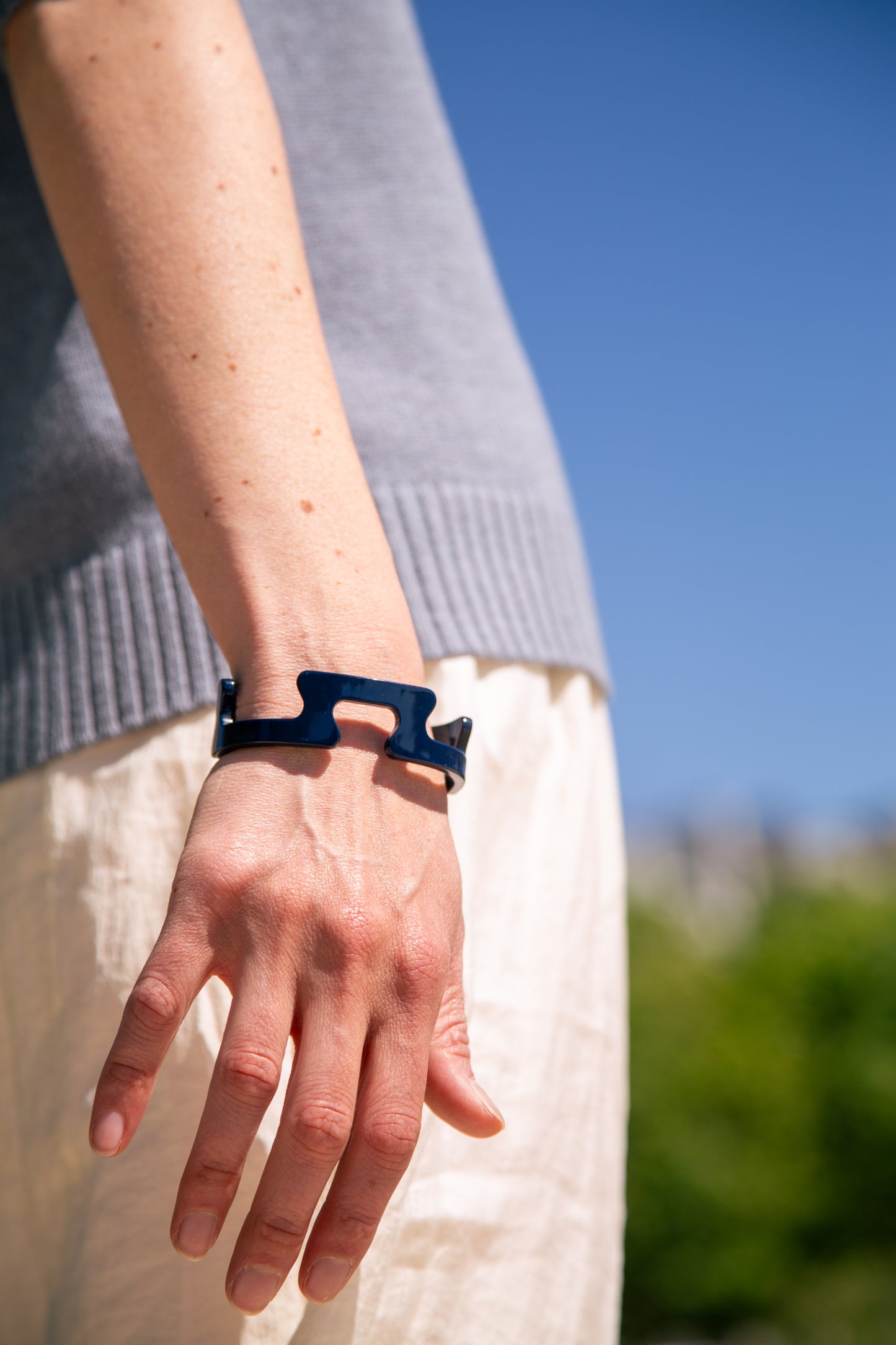 Bracelet bleu nuit